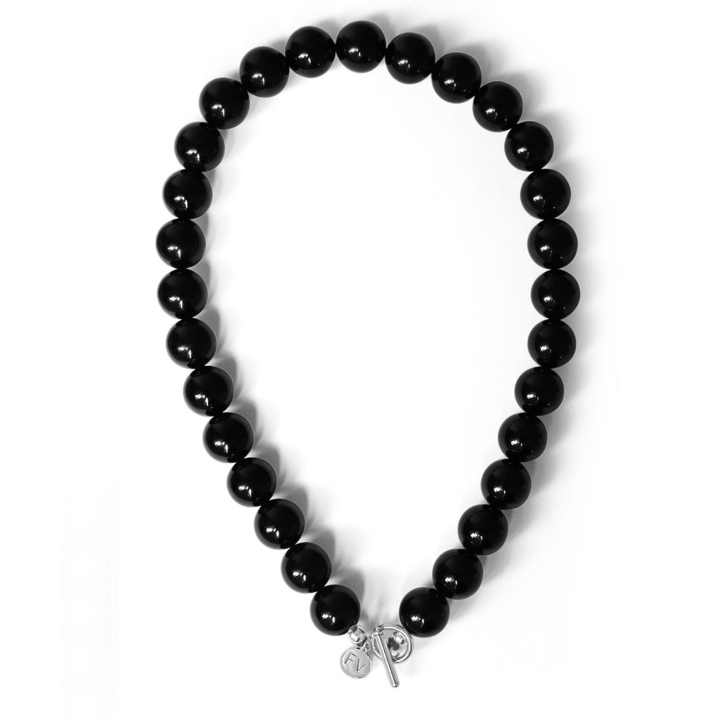 Black Onyx Polished Necklace