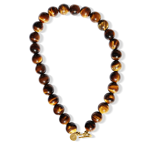 Tiger's Eye Polished Necklace