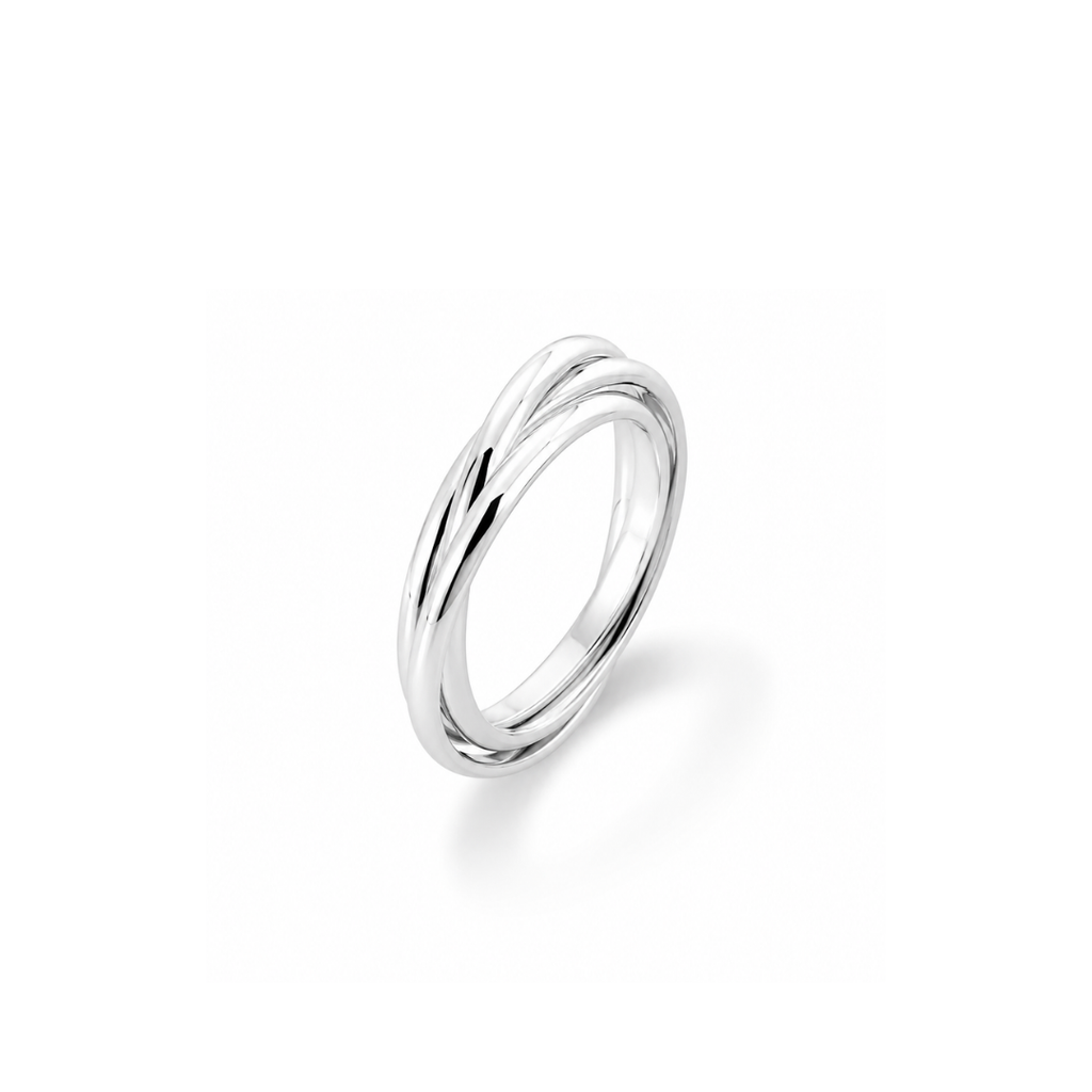Bijoux Silver Russian Wedding Ring