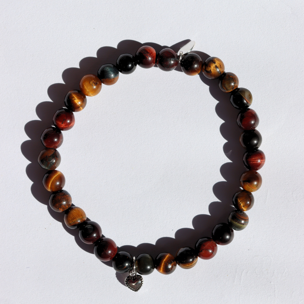 La Pierre Tiger's Eye Stretchy Bracelet