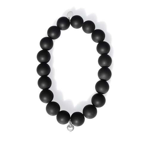 Black Onyx Stretchy Bracelet