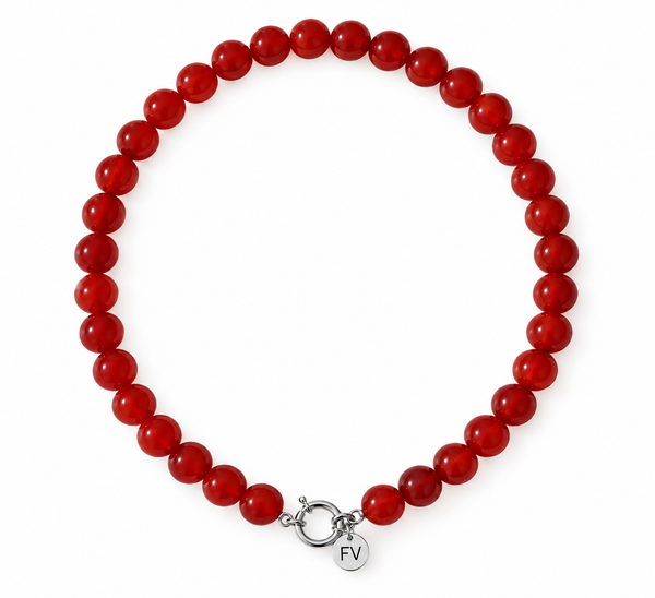 Club Paris Cinnamon Stone Necklace