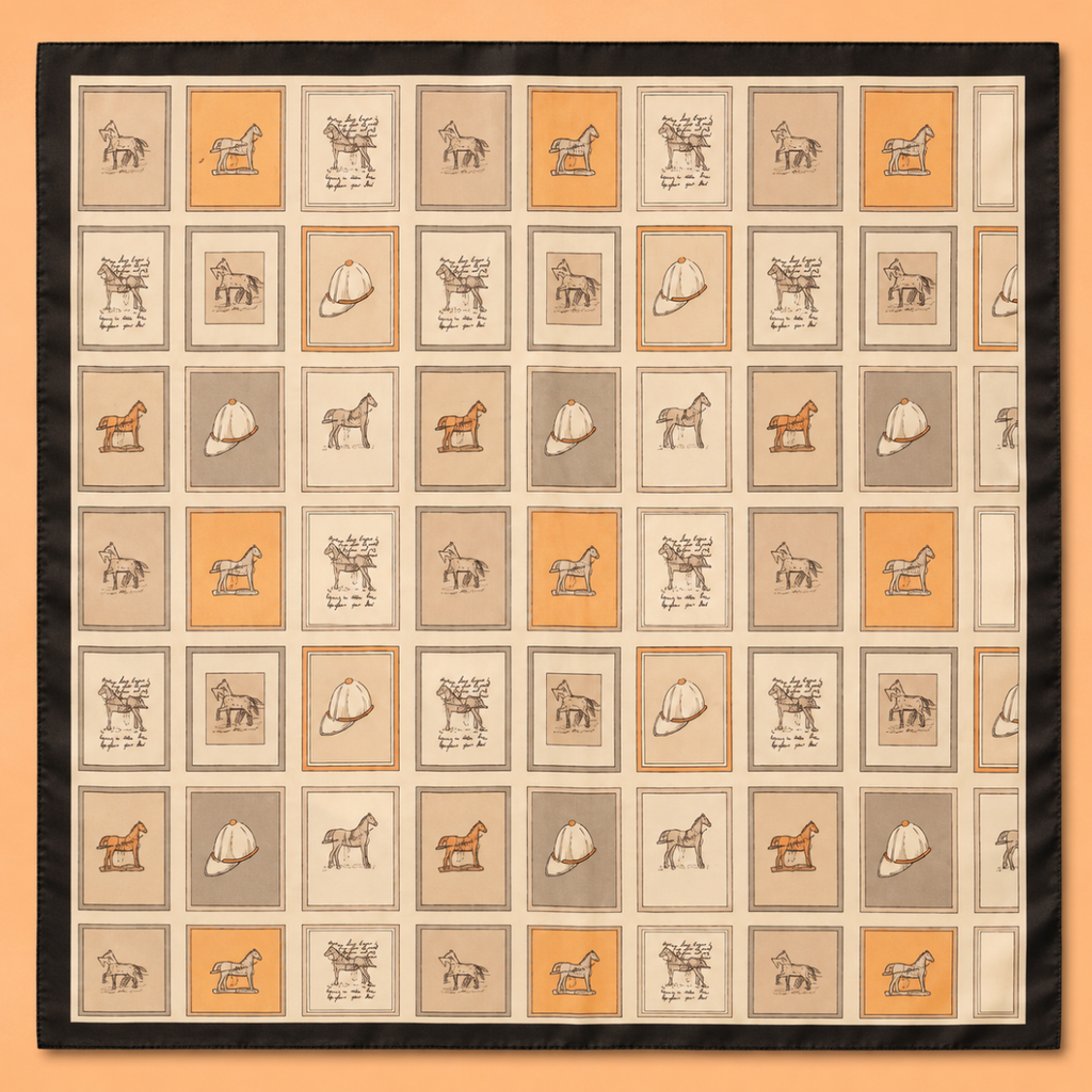 CARTER Equestrian Frames Scarf