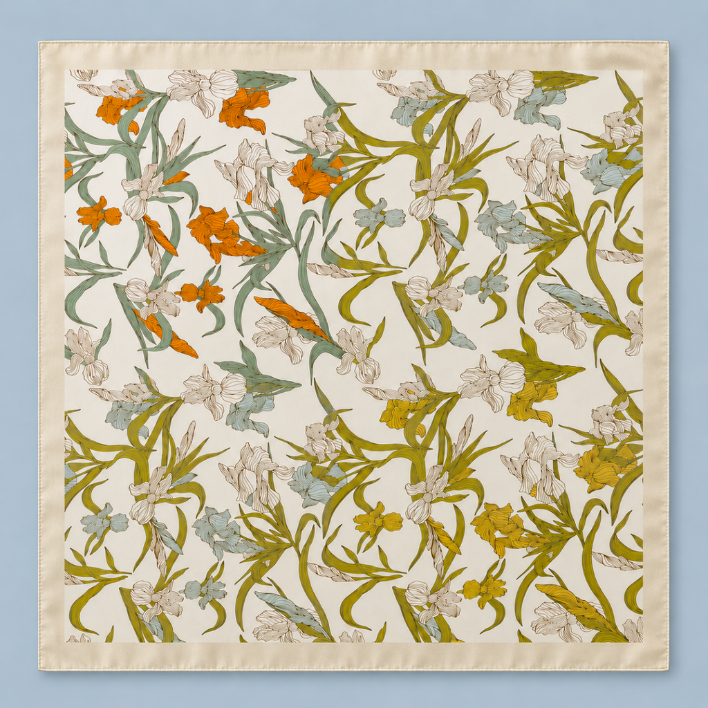 CARTER Soft Orchids Scarf