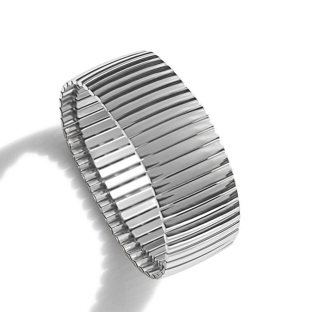Steel Me Silver Cici Stretch Bracelet