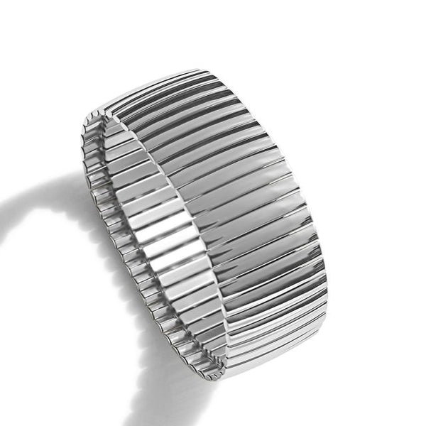 Steel Me Silver Cici Stretch Bracelet