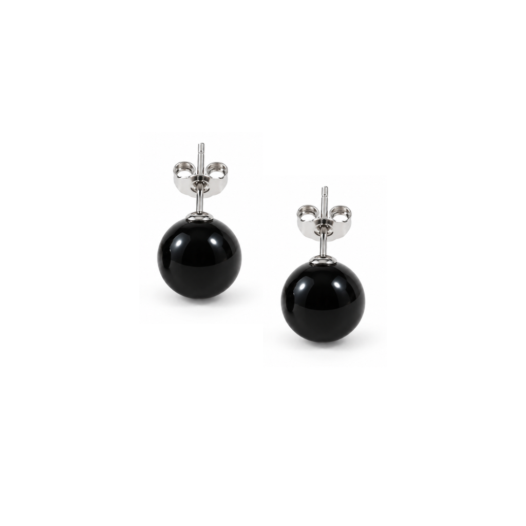 Black Onyx Studs