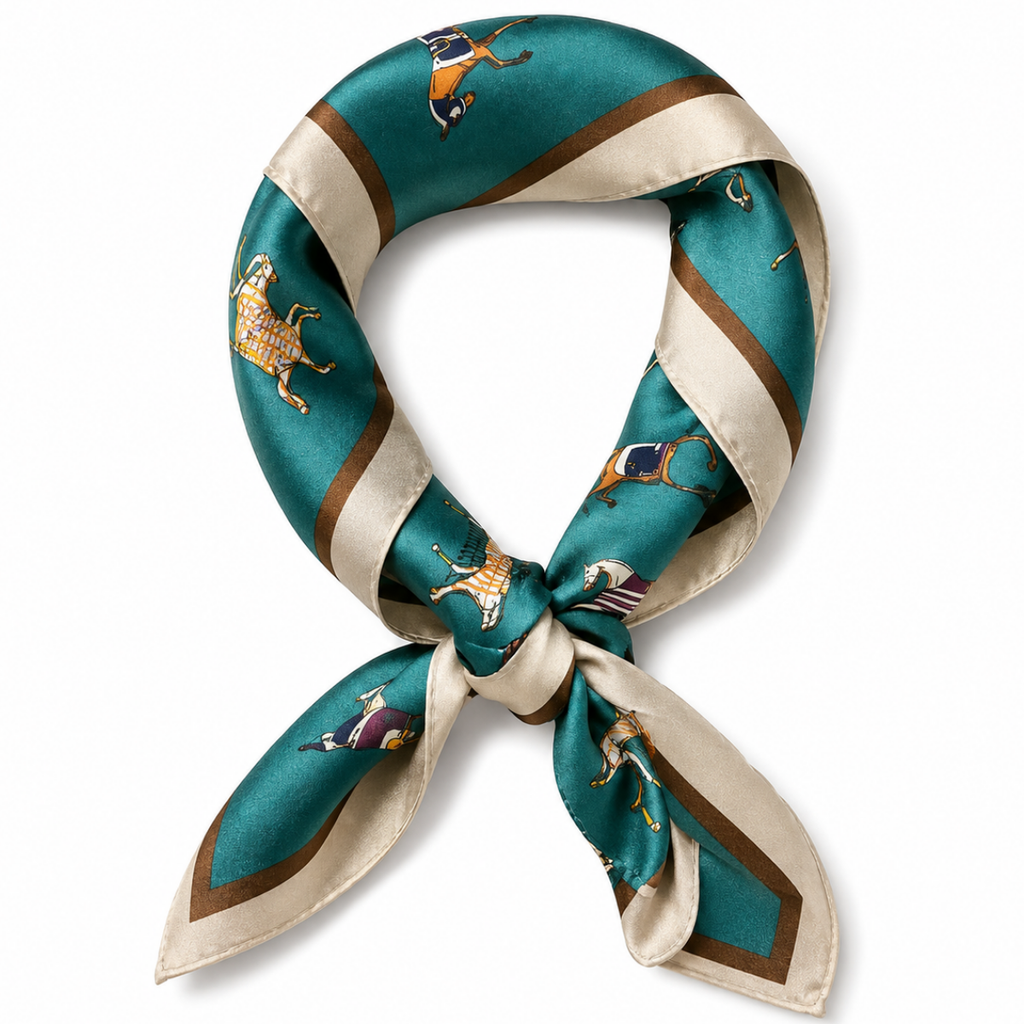 CARTER Turquoise Stables Scarf