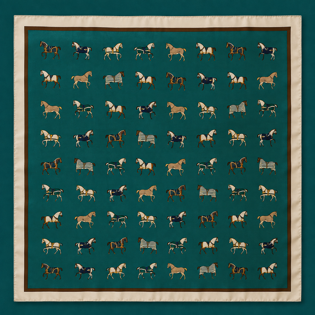 CARTER Turquoise Stables Scarf