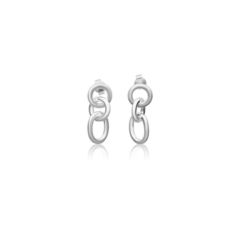 Bijoux Triple Link Earrings