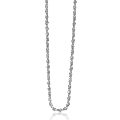 Steel Me Regular Silver Rope Chain