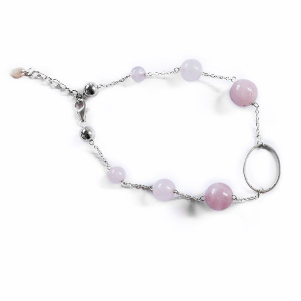 La Pierre Rose Quartz Bracelet