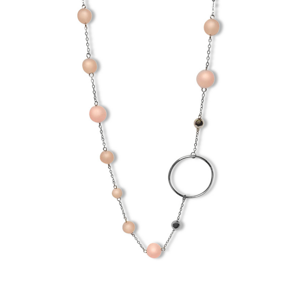 Verre Pink Necklace