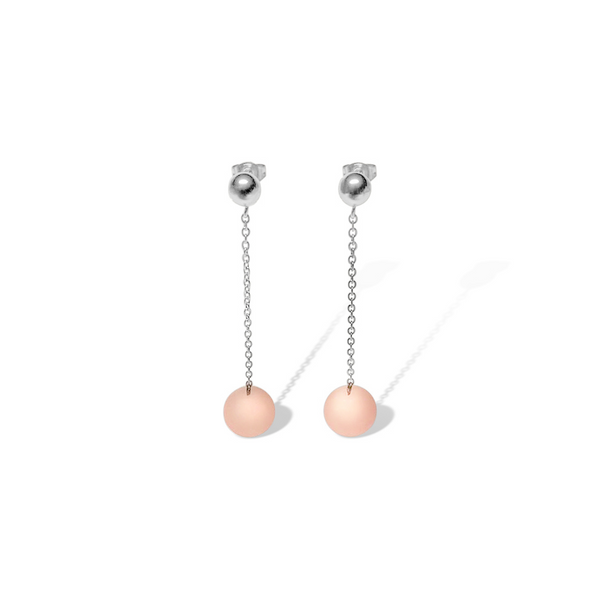 Verre Pink Earrings