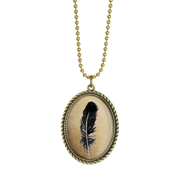 Joli Feather Necklace