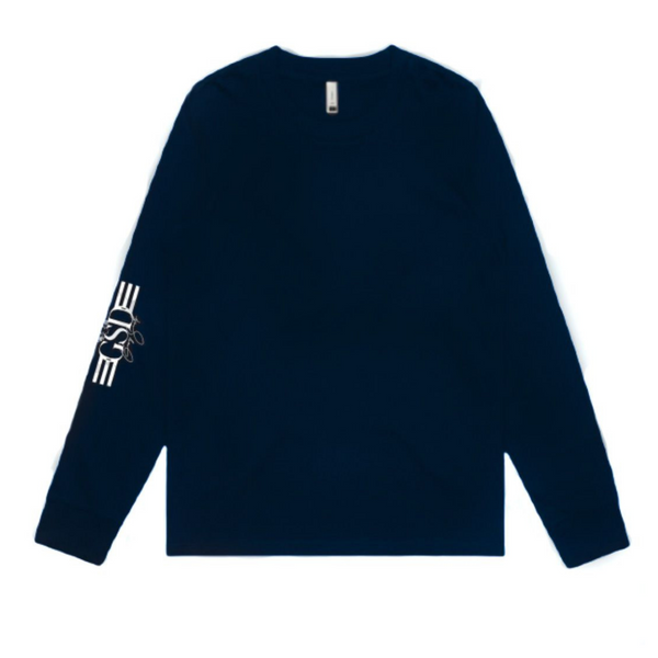 Breeze Men's Navy Long Sleeve Shirt