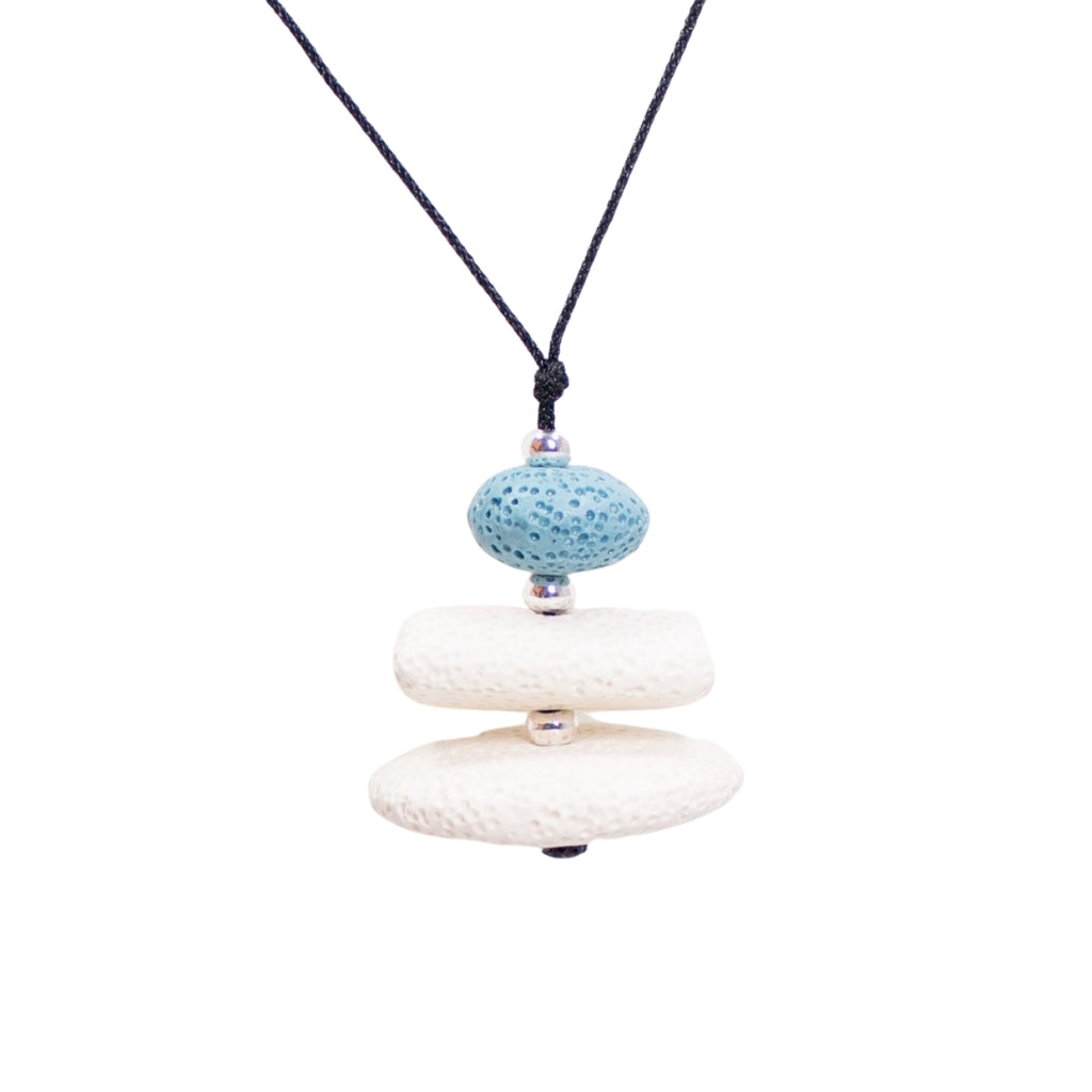 Flo Teal Small Necklace