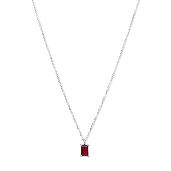 auckland designer jewellery, auckland business, petite style rhodolite garnet on sterling silver short style chain, rhodolite garnet, petite jewellery, petite necklace, necklace, rhodolite garnet necklace, rectangle rhodolite garnet necklace, sterling silver necklace, beautiful jewellery, womens jewellery, jewellery, nz designed jewellery, new zealand jewellery, beautiful jewellery, 