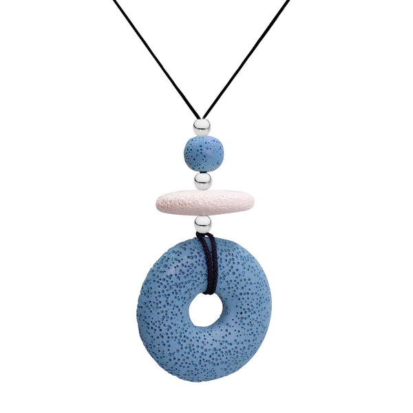 Flo Teal Large Necklace