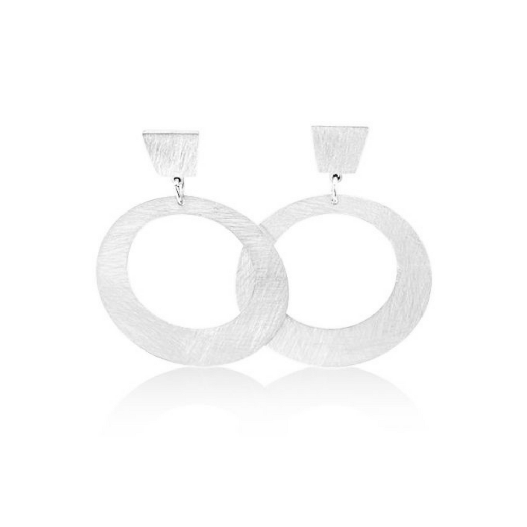 carre, earrings, fashion earrings, fashion, fashion jewellery, high quality, well made, nz jewellery, designer jewellery, designed in NZ, shop local, gift, gifts for her, anniversary, high quality jewellery, silver earrings, silver jewellery, large silver earrings, large earrings, bold earrings 