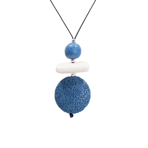 Flo Blue Small Necklace