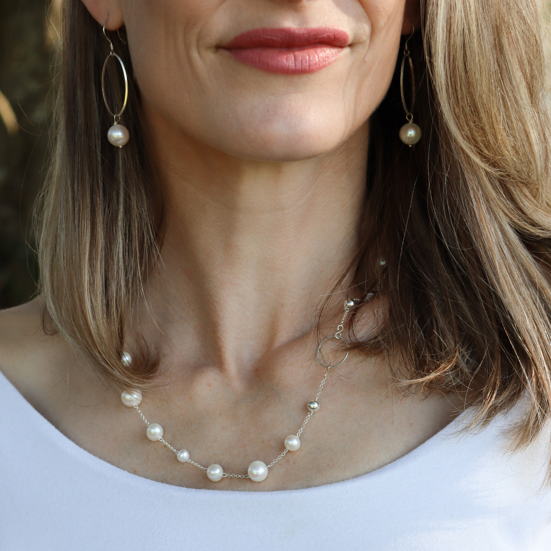 Water 2025 pearl earrings