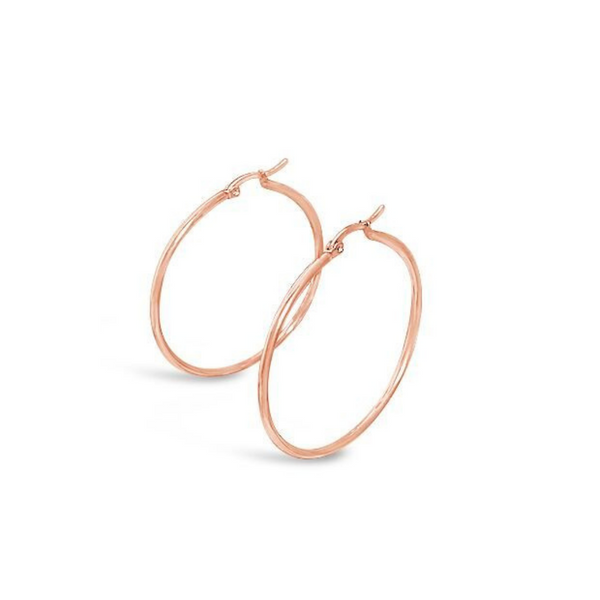 Jewelry, women owned, nz business, shop local, nz jewellery, designed in nz, nz designer, designer jewellery, well made, high quality jewellery, fashion, fashion jewellery, shop local, female owned, hoops, FV hoops, hoop earrings, classic hoops, womens jewellery, gifts for her, gift, present, mothers day, rose gold, rose gold jewellery, rose gold hoops, large hoops