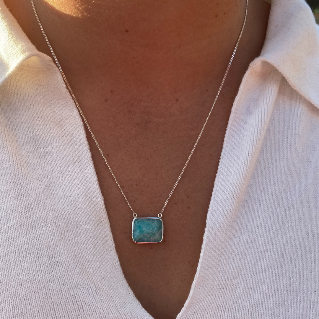 Amazonite necklace 2025
