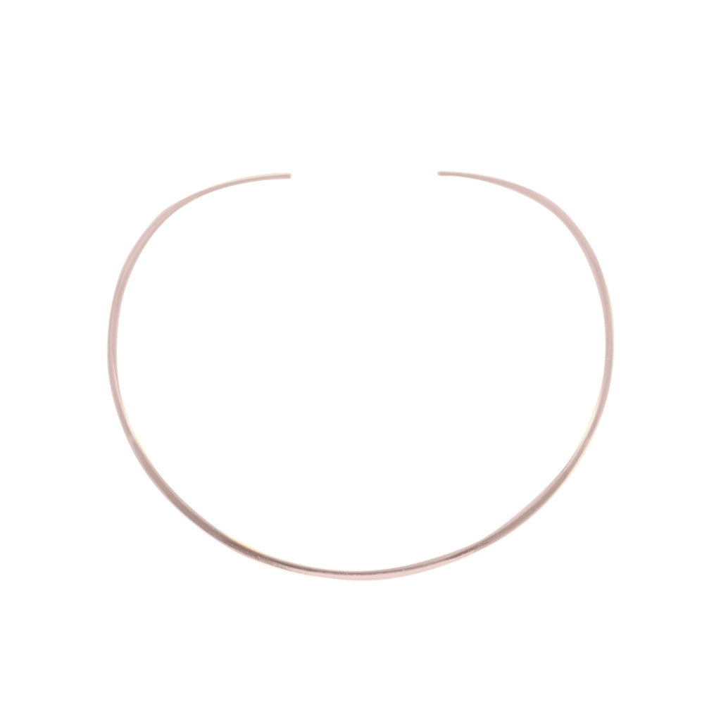 La Vie Circle Choker Necklace Rose Gold