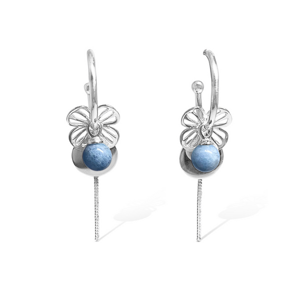 La Pierre Complete Aquamarine Earrings
