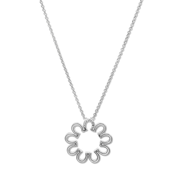 Breeze Horseshoe Circle Necklace
