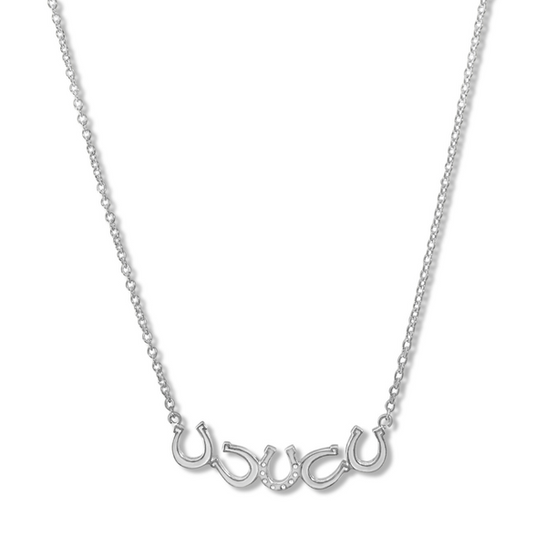 Breeze Horseshoe Line Necklace