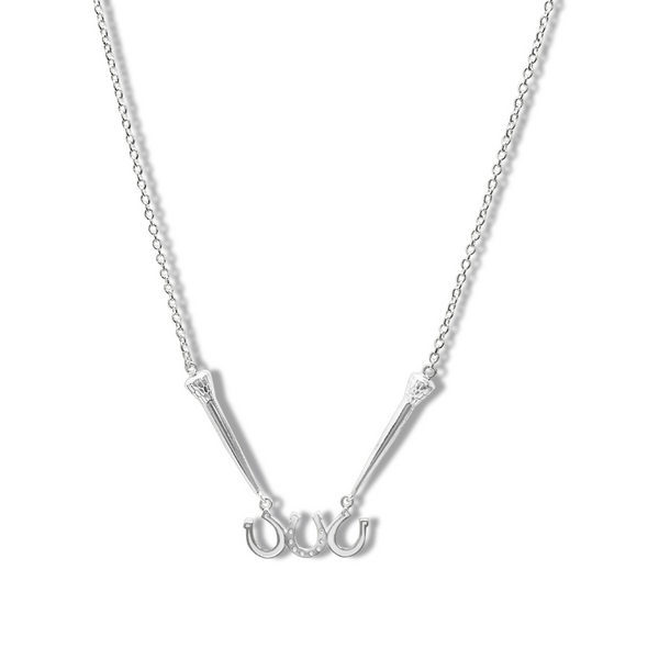 Breeze Horseshoe & Nail Necklace