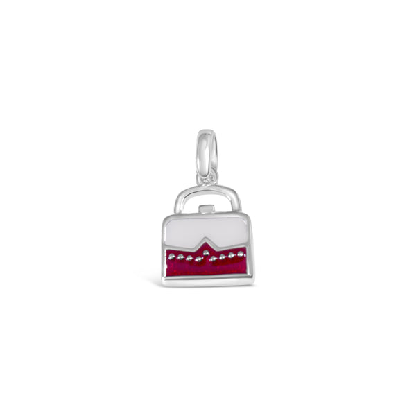 CBRH Red & White Handbag Charm