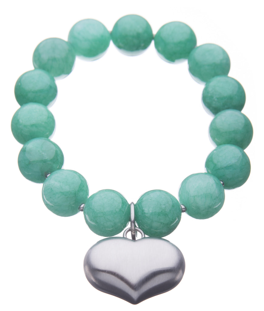 Colours of Fabulous Comfrey Heart Bracelet