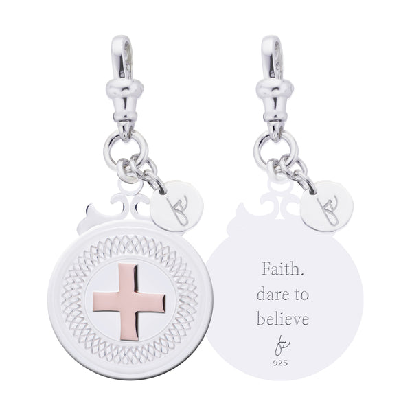Declaration Faith Large Pendant