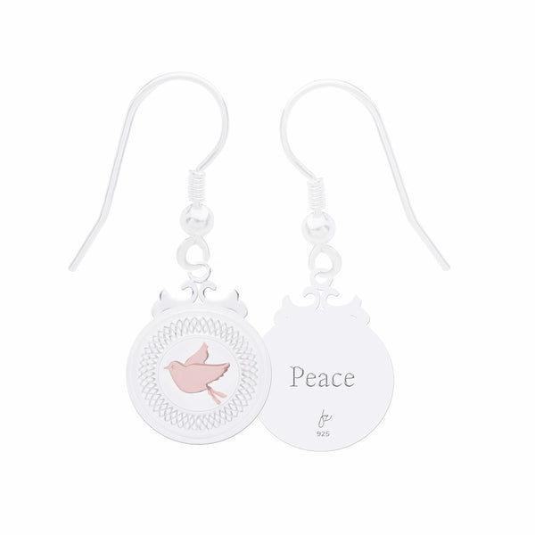 Declaration Peace Earrings