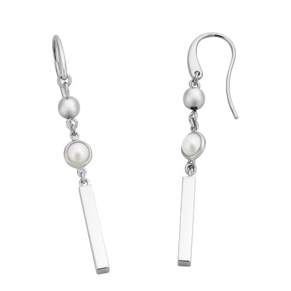 Clara, sterling silver, silver necklace, pearl necklace, pearls, beautiful jewellery, gift for her, present for hear, designer jewellery, jewellery, nz designer, silver and pearls, pearl jewellery, sterling silver jewellery, shop local, pearl earrings, earrings, silver earrings, wedding jewellery, bridal jewellery, bridal wear, wedding jewellery