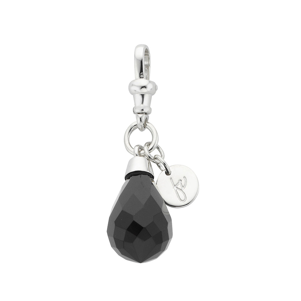 Fae Black Onyx Pendant on Enhancer