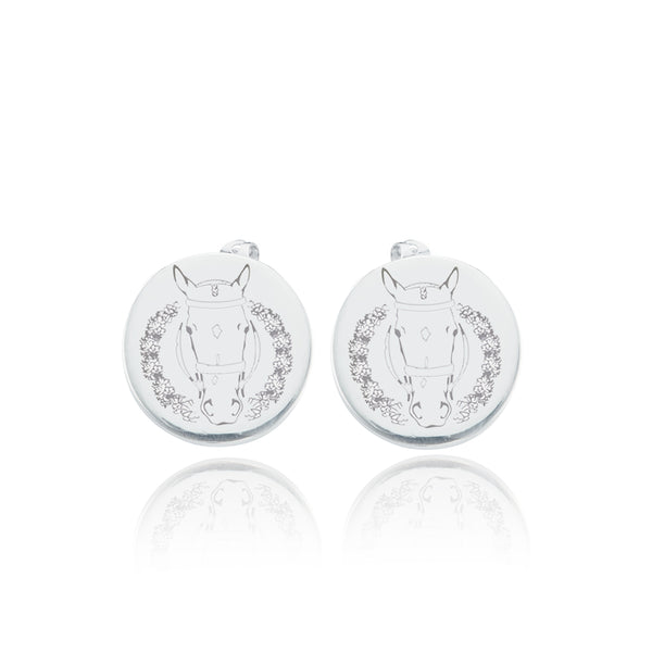 Breeze Horse Stud Earrings