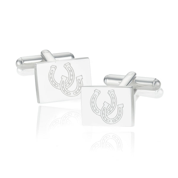 Breeze Horseshoe Square Cufflinks