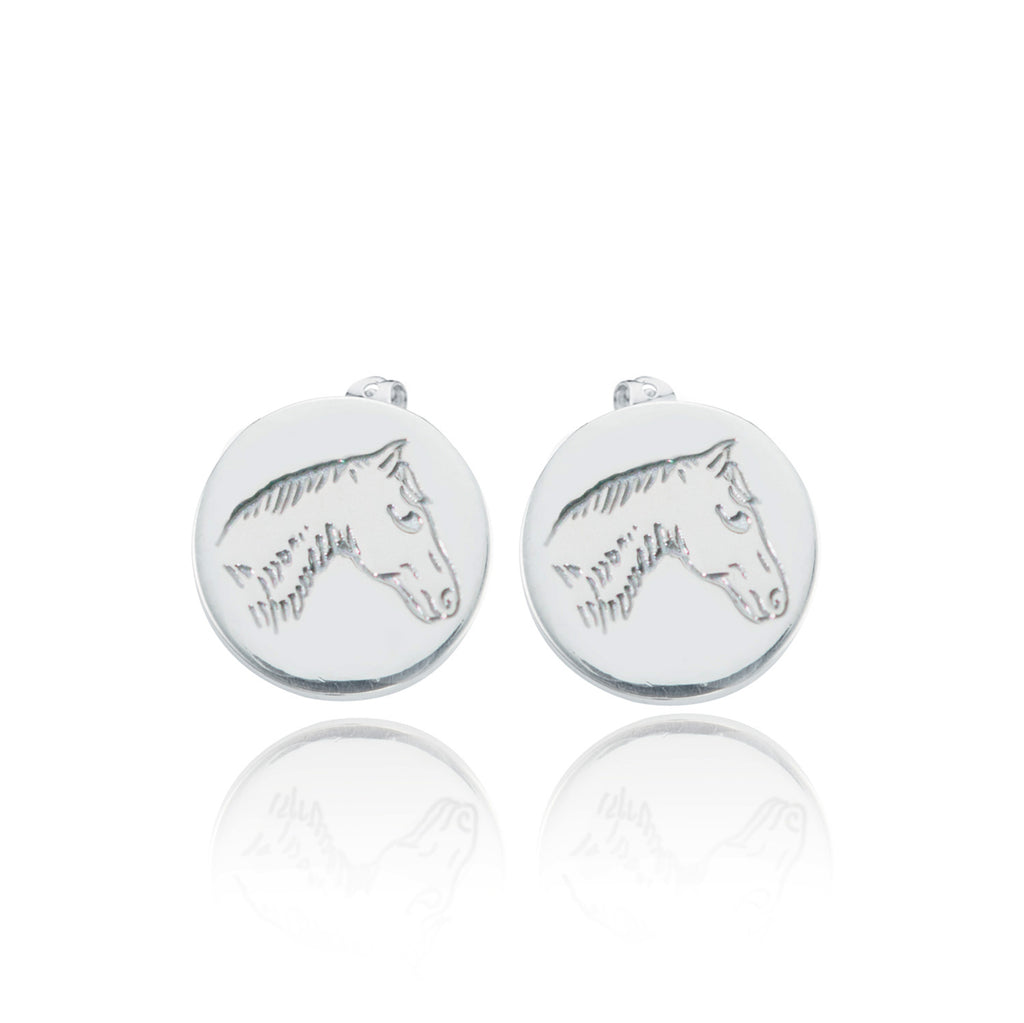 Breeze Pony Stud Earrings