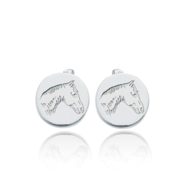 Breeze Pony Stud Earrings