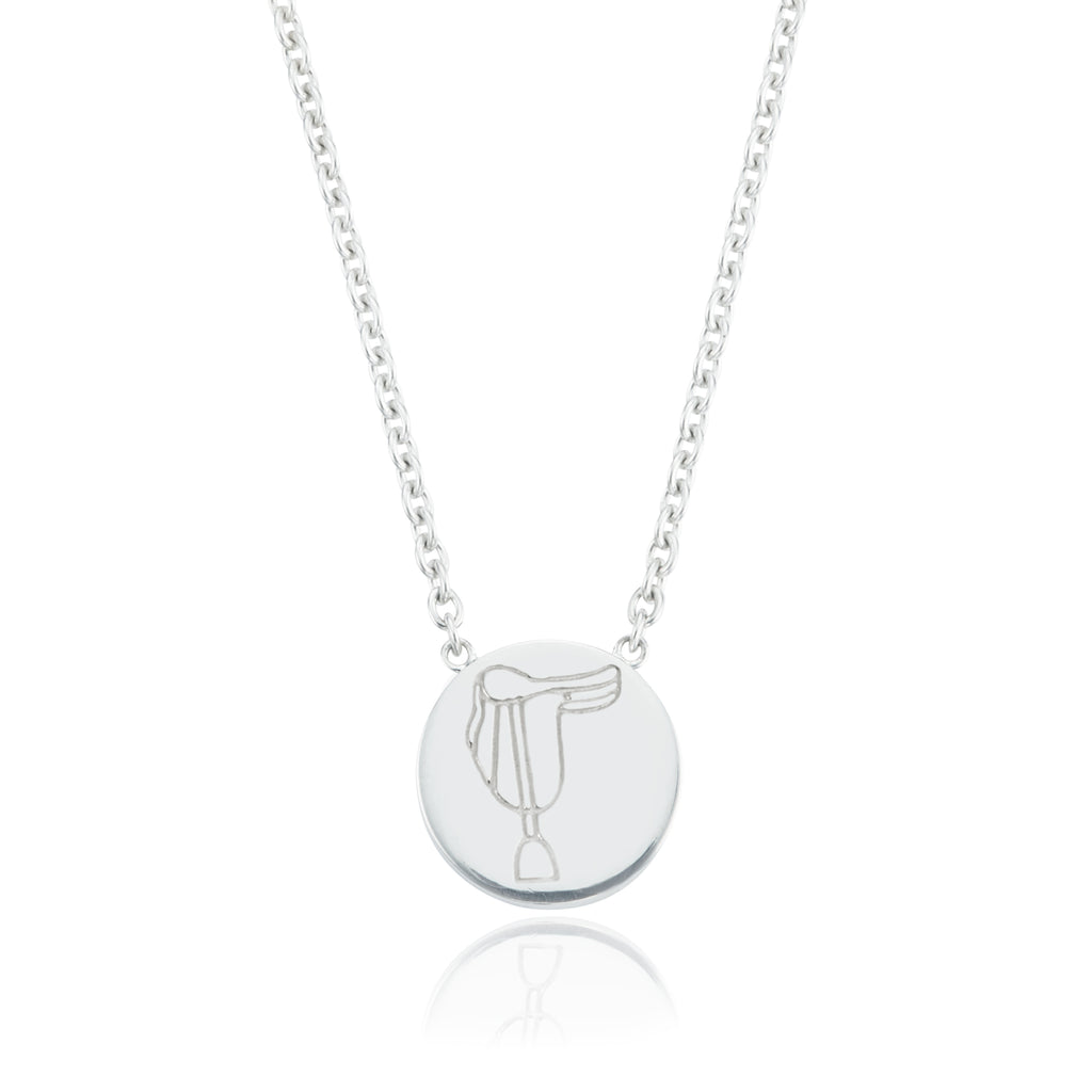 Breeze Saddle Disc Necklace