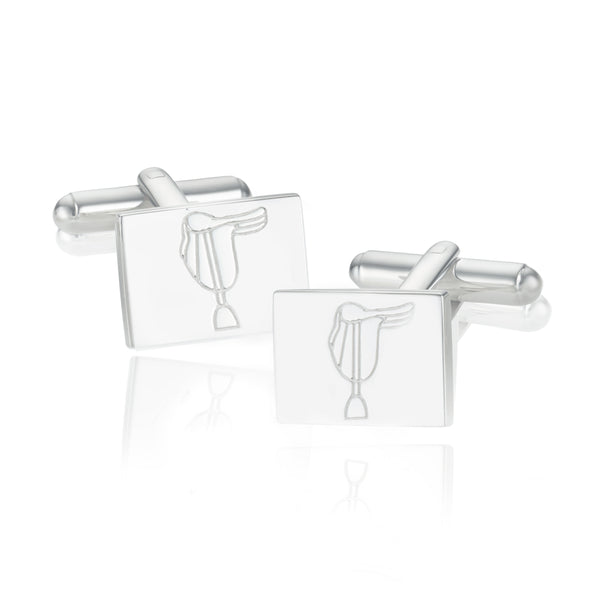 Breeze Saddle Square Cufflinks