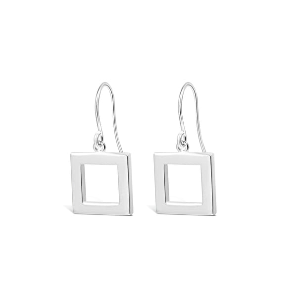 Jewellery, jewelry, sterling silver, silver, gifts for her, presents, mothers day, womens jewellery, womens accessories, birthday present for her, gift for her, high quality jewellery, well made jewellery, nz jewellery, nz designer, designed in nz, women owned business, local business, nz business, fashion, fashion jewellery, precious jewellery, square earrings, hook earrings, earrings, silver earrings, earrings for everyday