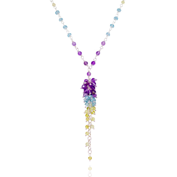 Maria Amethyst, Appatite & Citrine Necklace