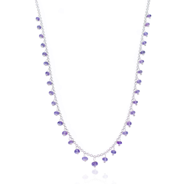Maria Tanzanite Short Necklace