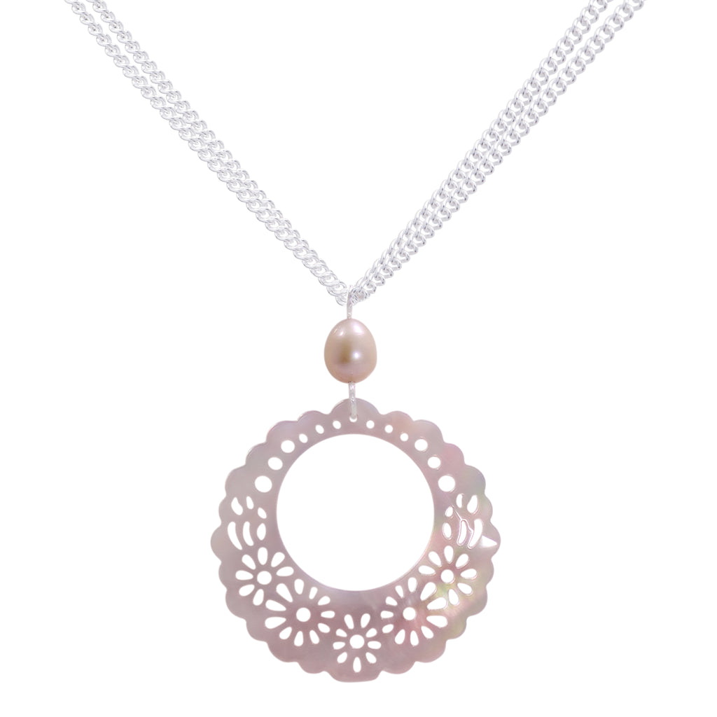 Mère Pink 3 Necklace