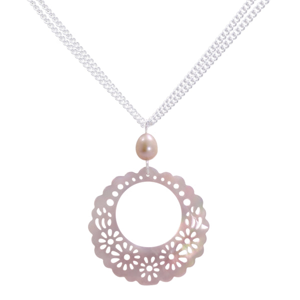 Mère Pink 3 Necklace